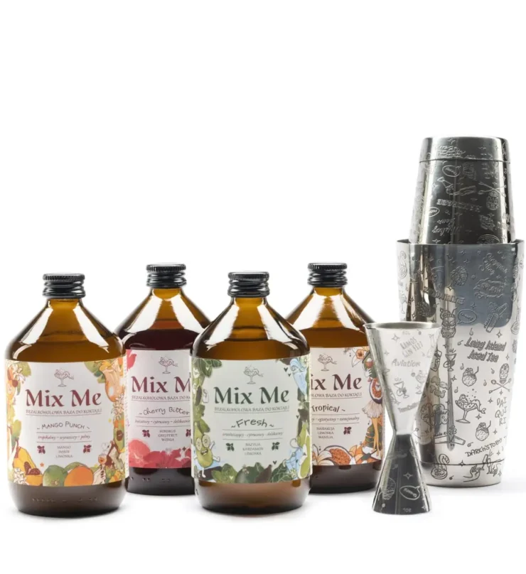 Zestaw do drinków od mistrza świata barmanów