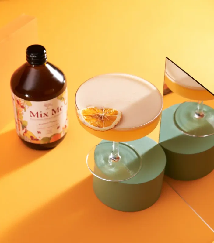 Drink z ginem 0% Egzotyczny drink bezalkoholowy